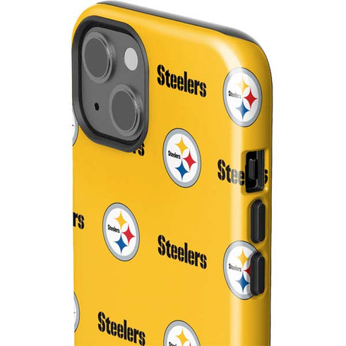 NFL Pittsburgh Steelers Blitz Series iPhone 15 Impact Case
